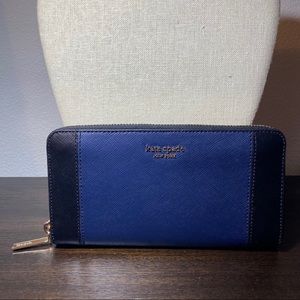 KATE SPADE SPENCER ZIP AROUND CONTINENTAL WALLET